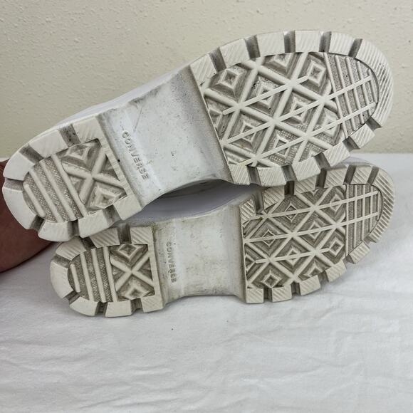 Chuck Taylor All Star Lugged High Top Sneaker Womens 5.5 White - Picture 9 of 10